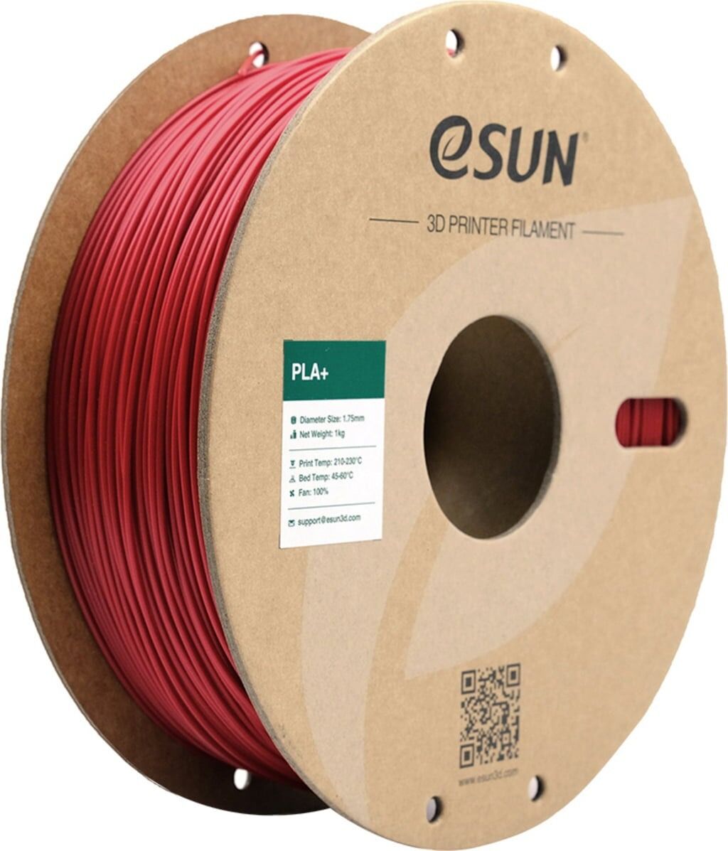 Esun Ateş Kırmızısı PLA+ Filament 1.75 mm 1kg