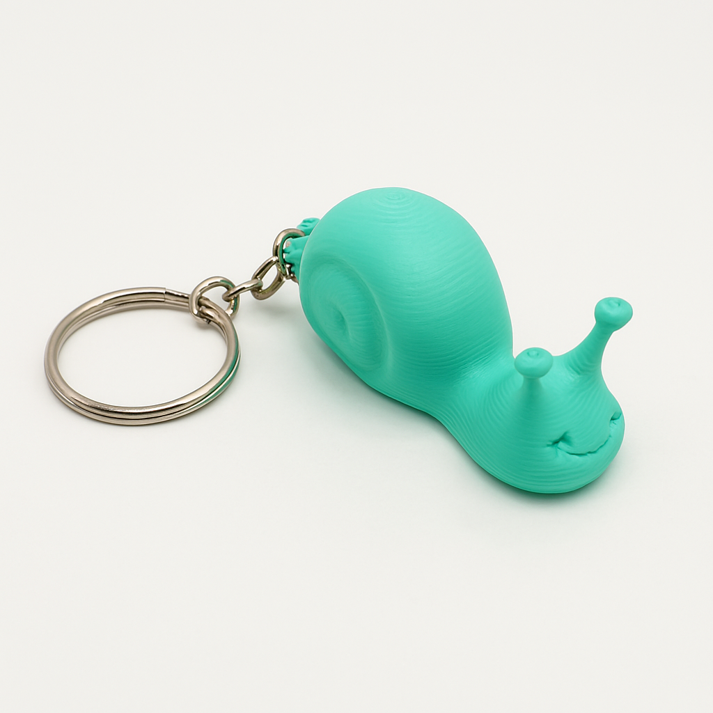 Caracol Mini Anahtarlık & Telefon Tutucu – 3D Baskı PLA Malzeme
