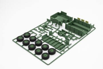 Askeri Kamyon Model Kit Card - 3D Baskı Eğitici Oyuncak