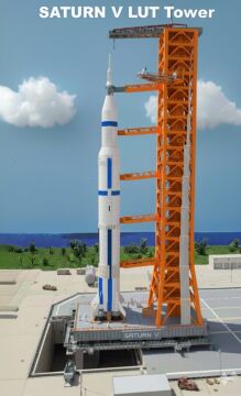 Saturn V Fırlatma Kulesi - Eğitici Oyuncak