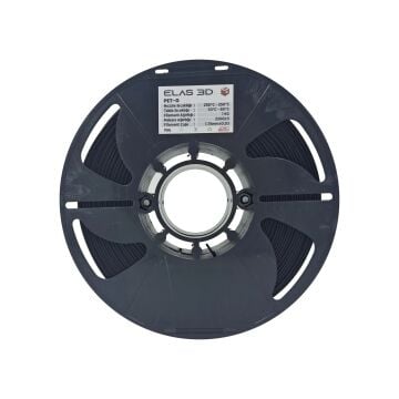 Elas Siyah PET-G Filament 1.75mm. 1kg