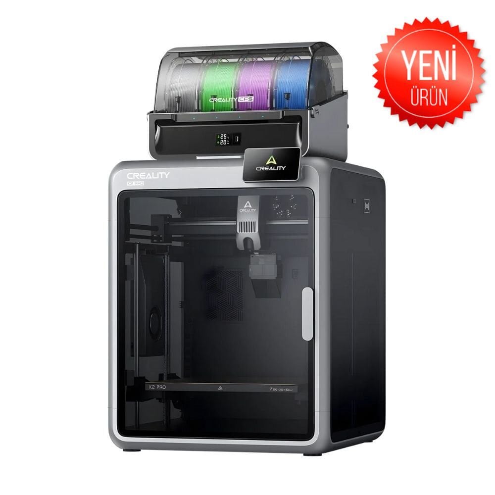 Creality K2 Pro Combo 3D Yazıcı (Stoktan Teslim)