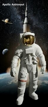 Apollo Astronot Kit Card - Eğitici Oyuncak