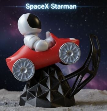 Spacex Starman Kit Card - Eğitici Oyuncak