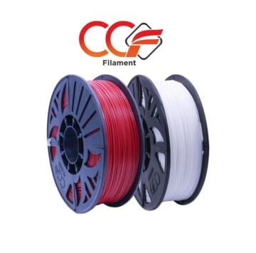 CCF Kırmızı-Beyaz 2'li Paket Hyper Pla Filament 1.75mm 1Kg