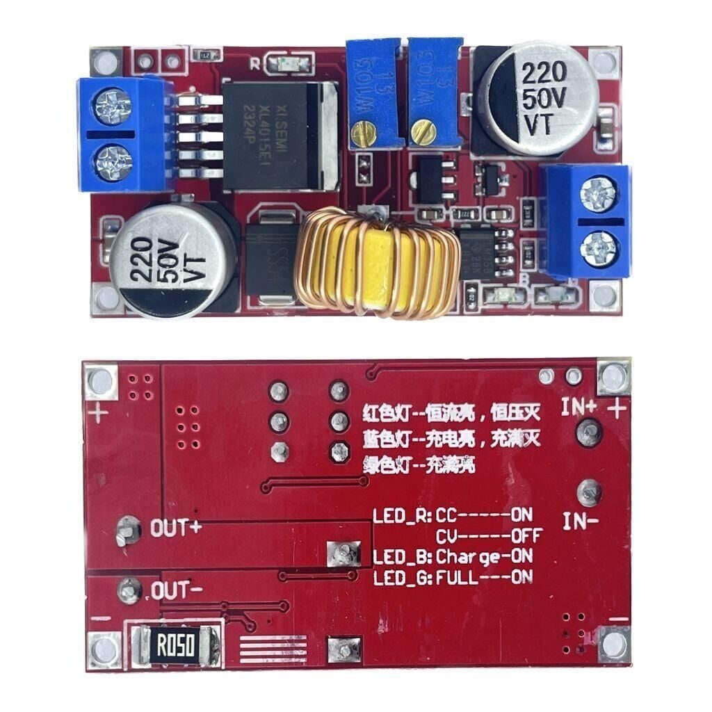 DC-DC Step Down 5A Lipo Şarj Modülü - XL4015 Akım ve Voltaj Ayarlı