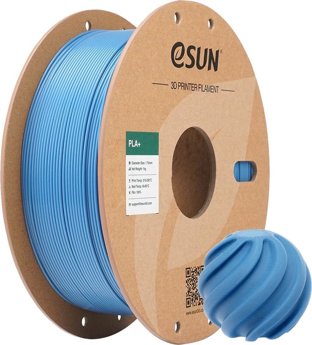 Esun Puslu Mavi PLA+ Filament 1.75mm 1kg