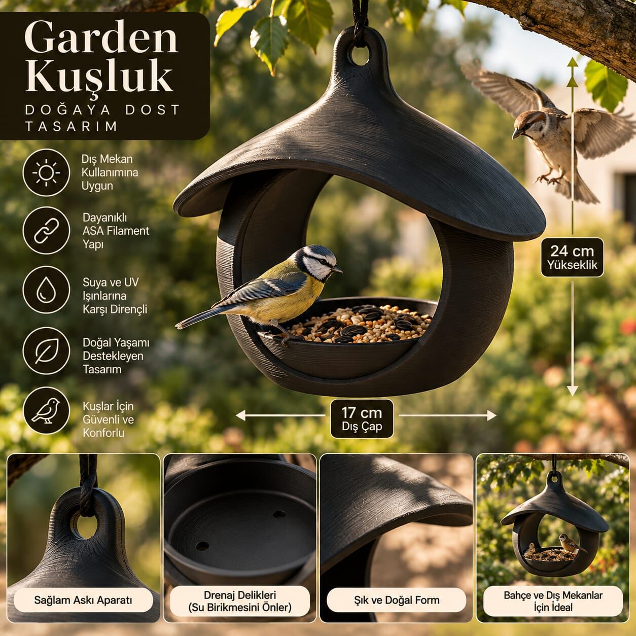 Garden II Kuş Yemliği
