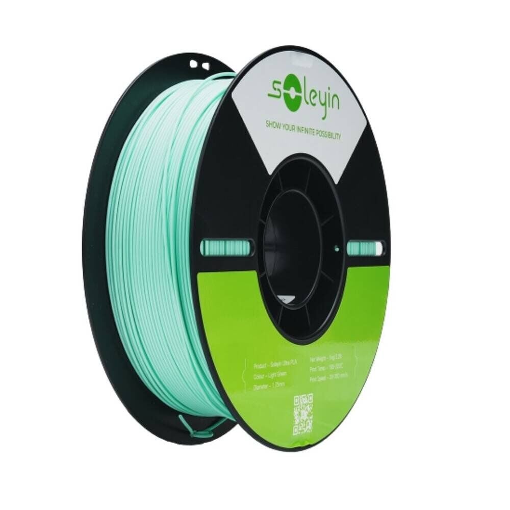 Soleyin Ultra Açık Yeşil PLA Filament 1.75 mm. 1Kg.