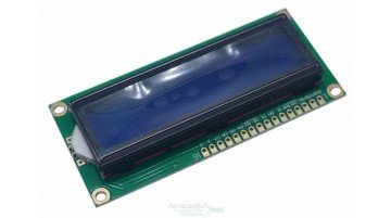 LCD Ekran Mavi 2x16