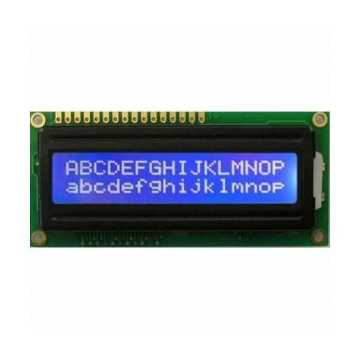 LCD Ekran Mavi 2x16