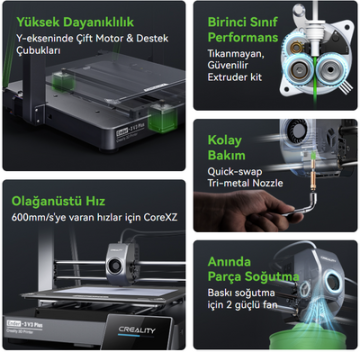 Creality Ender-3 V3 Plus 3D Yazıcı
