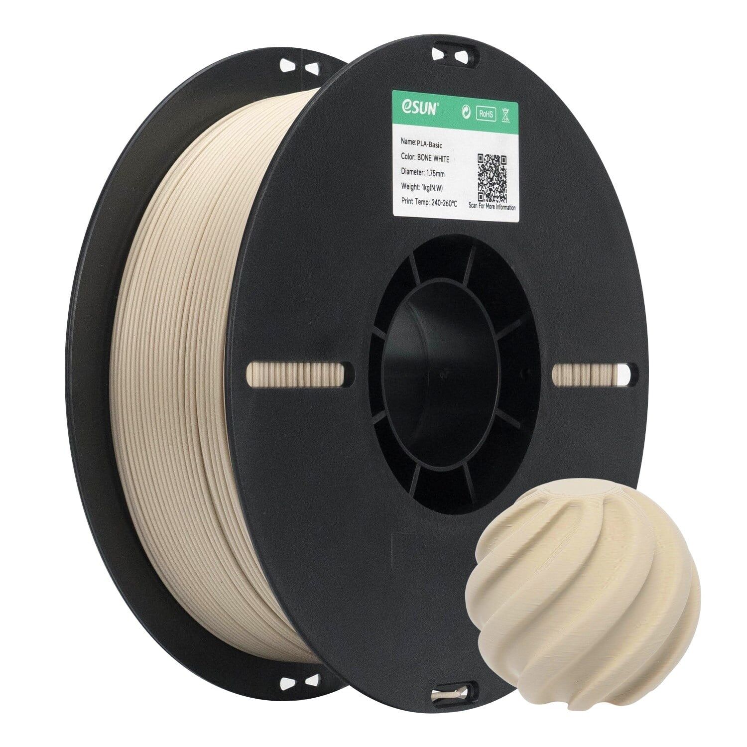 Esun Kemik Beyaz PLA Basic  Filament 1.75mm 1kg
