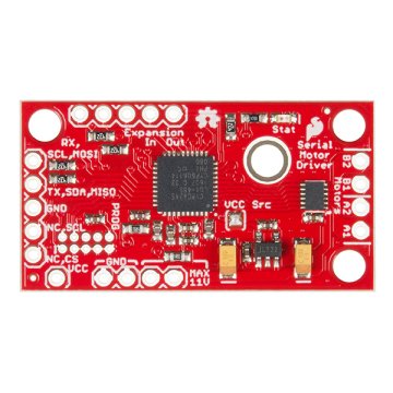 SparkFun Seri Kontrollü Motor Sürücüsü