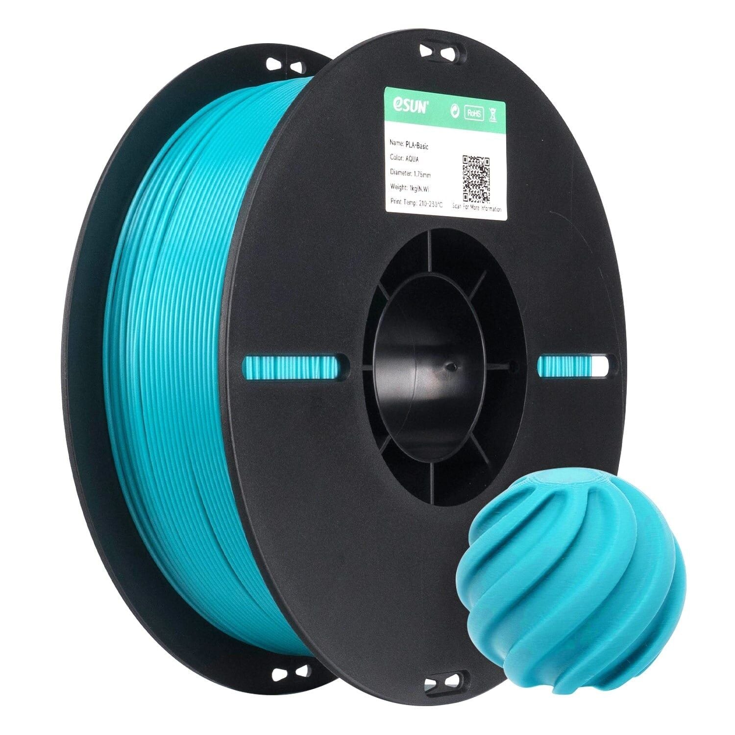 Esun Aqua Su Mavi PLA Basic  Filament 1.75mm 1kg
