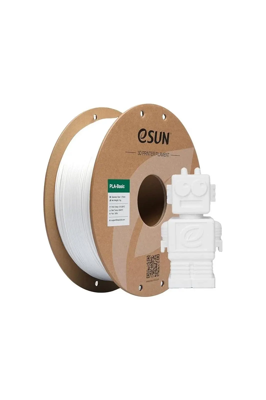 Esun Soğuk Beyaz PLA Basic  Filament 1.75mm 1kg