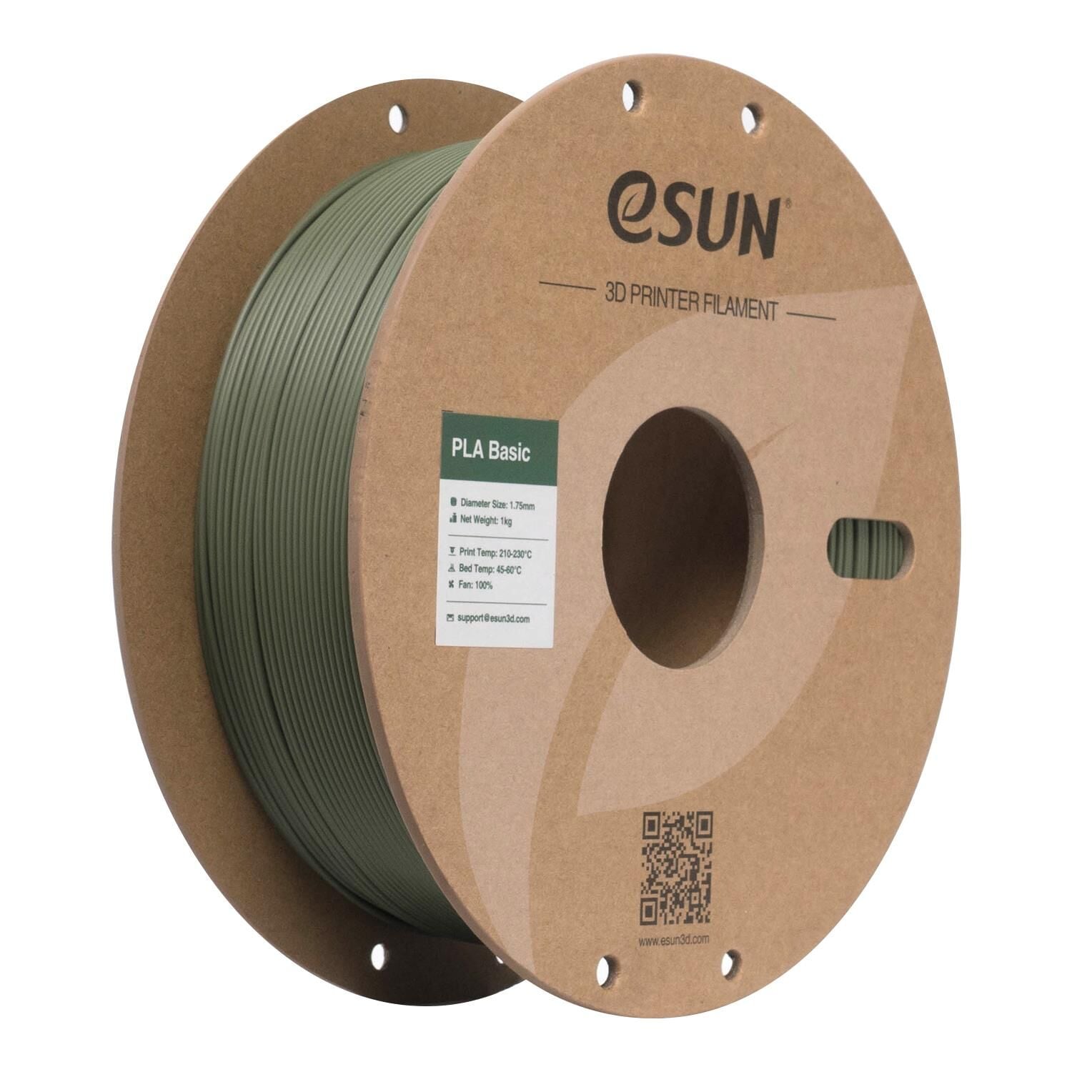 Esun Zeytin Yeşil PLA Basic  Filament 1.75mm 1kg