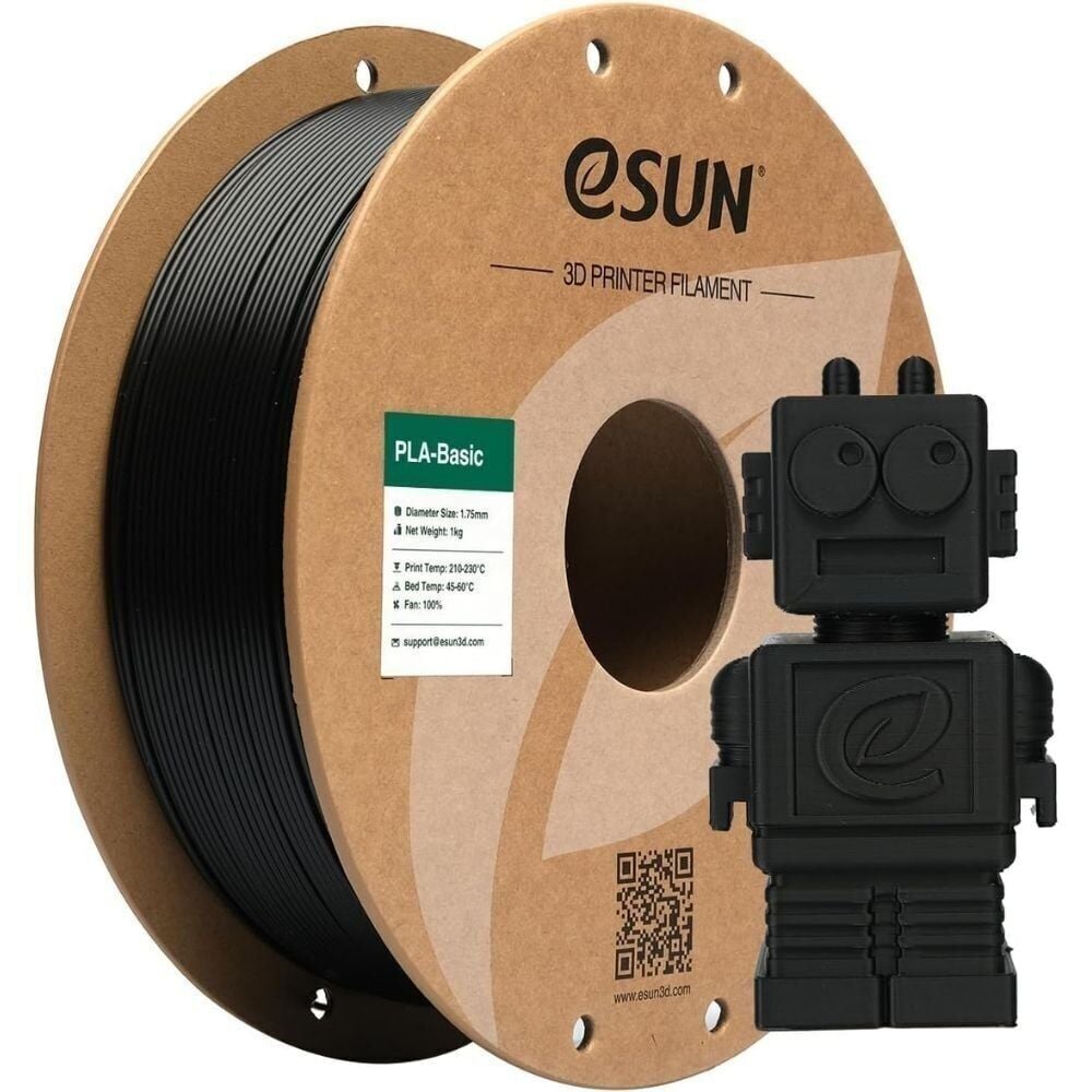 Esun Siyah PLA Basic  Filament 1.75mm 1kg