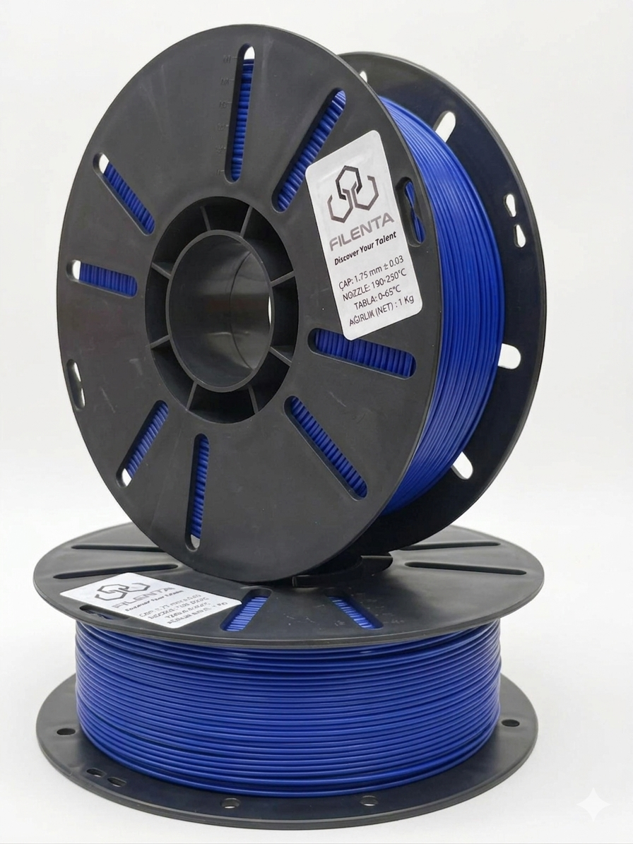 Filenta Sedefli Mavi Pla Premium Filament 1.75mm 1Kg