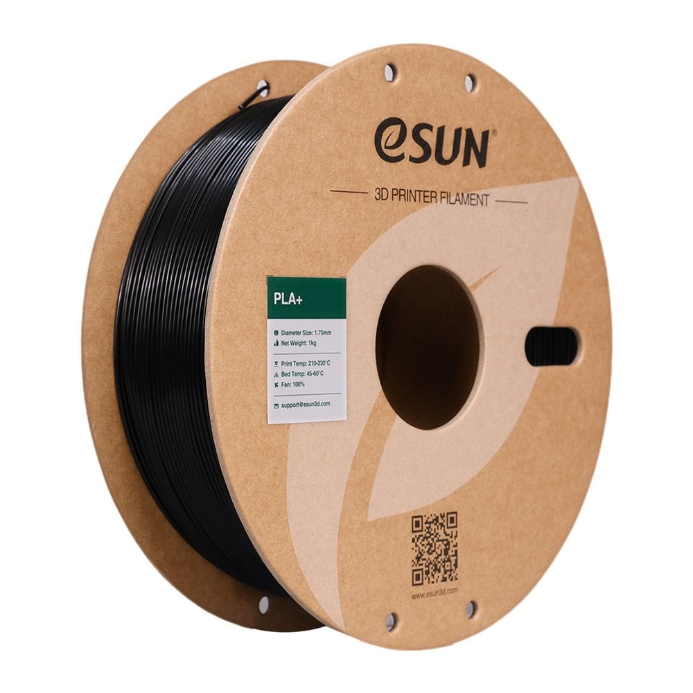 Esun PLA+ Siyah Filament 1.75mm 1Kg