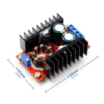 DC-DC Voltaj Yükseltici Boost Converter Regülatör 150W (10A)
