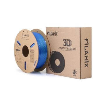 Filamix Mavi-Yeşil Silk Magic Pla Filament 1.75mm. 1Kg