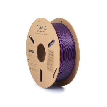 Filamix Siyah-Mor Silk Magic Pla Filament 1.75mm. 1Kg