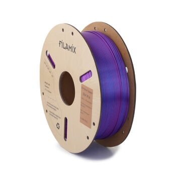 Filamix Mavi-Mor Silk Magic Pla Filament 1.75mm. 1Kg