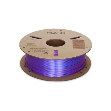 Filamix Mavi-Mor Silk Magic Pla Filament 1.75mm. 1Kg