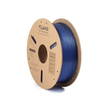 Filamix Mavi-Mor-Siyah Silk Mystic Pla Filament 1.75mm. 1Kg