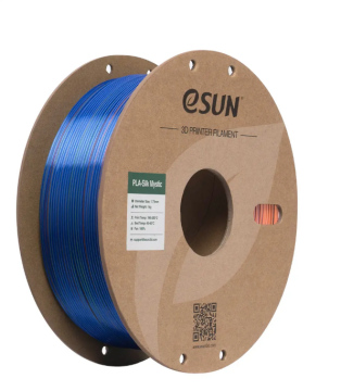 Esun Mavi-Turuncu-Yeşil Silk Mystic Pla Filament 1.75mm. 1Kg