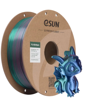 Esun Kırmızı-Yeşil-Mavi Silk Mystic Pla Filament 1.75mm. 1Kg