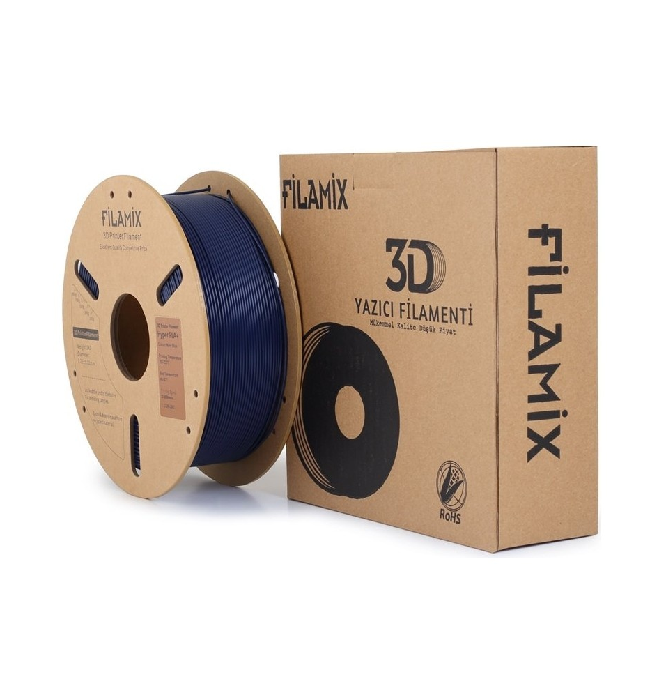 Filamix Lacivert PLA+ Filament 1.75 mm 1000 Gr.