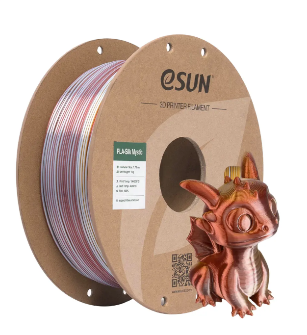 Esun Altın-Gümüş-Bakır Silk Mystic Pla Filament 1.75mm. 1Kg