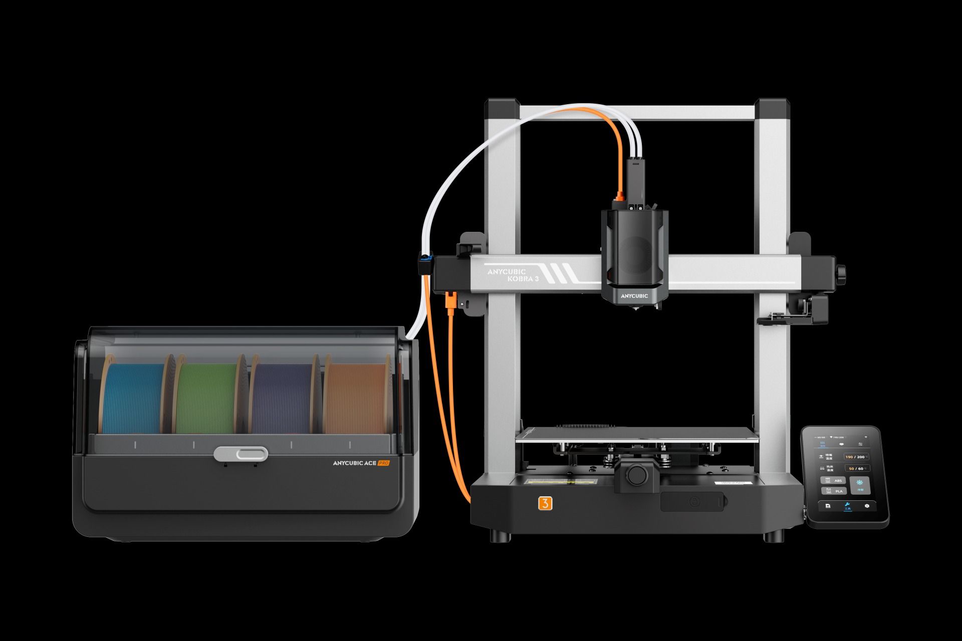 Anycubic Kobra 3 Combo 3D Yazıcı