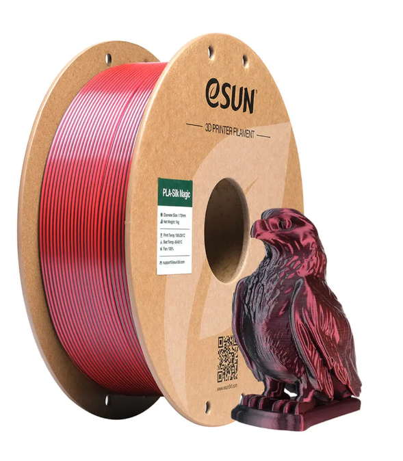 Esun Siyah-Kırmızı Silk Magic Pla Filament 1.75mm. 1Kg