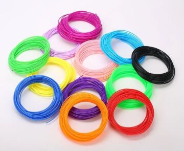 Pla Filament 10 Renk 5 Metre Toplam 50m.