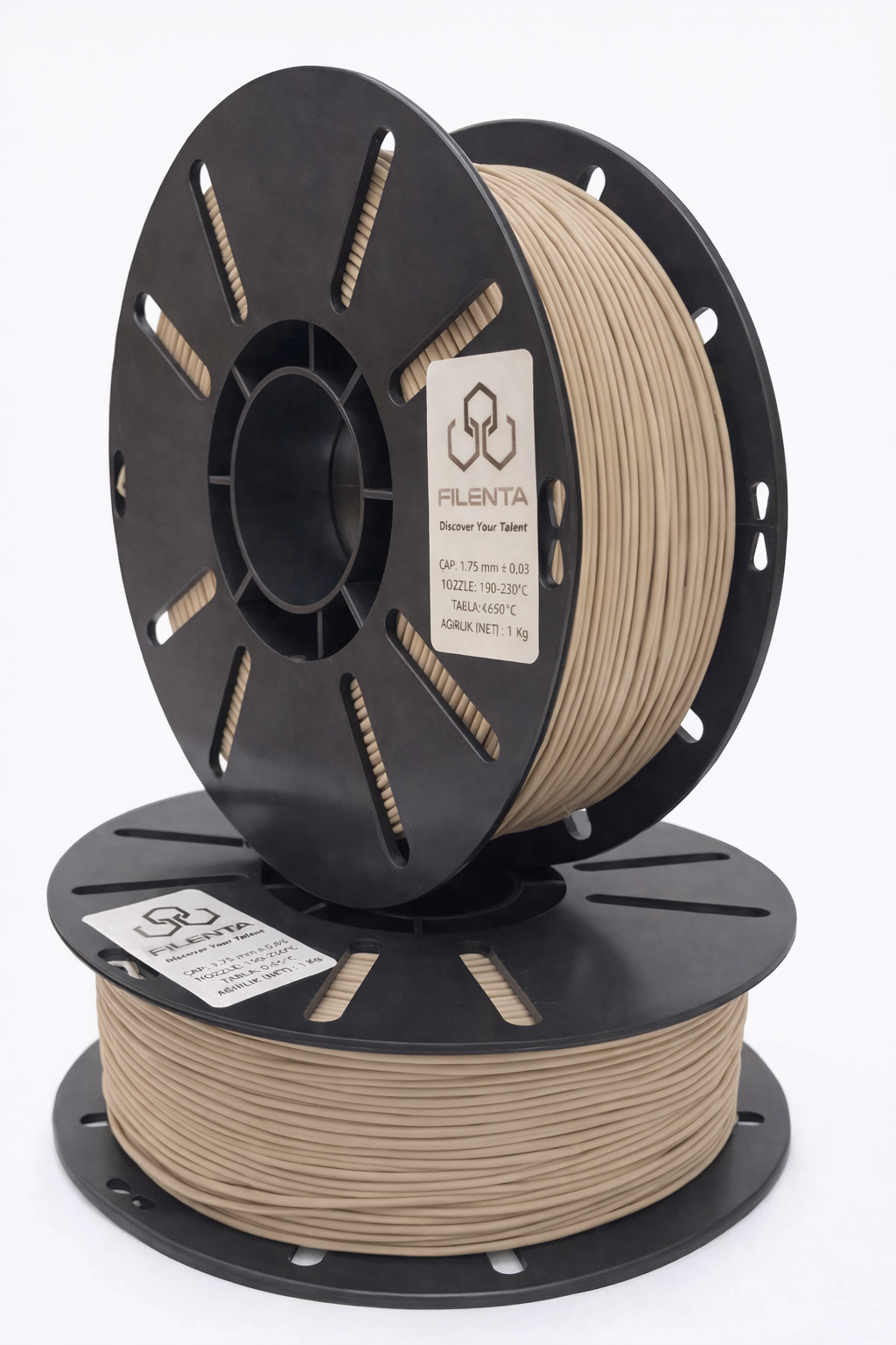 Filenta Sütlü Kahverengi Pla Premium Filament 1.75mm 1Kg
