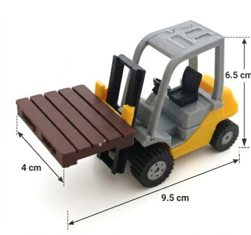 Paletli Forklift Kit Card - Eğitici Deney Seti