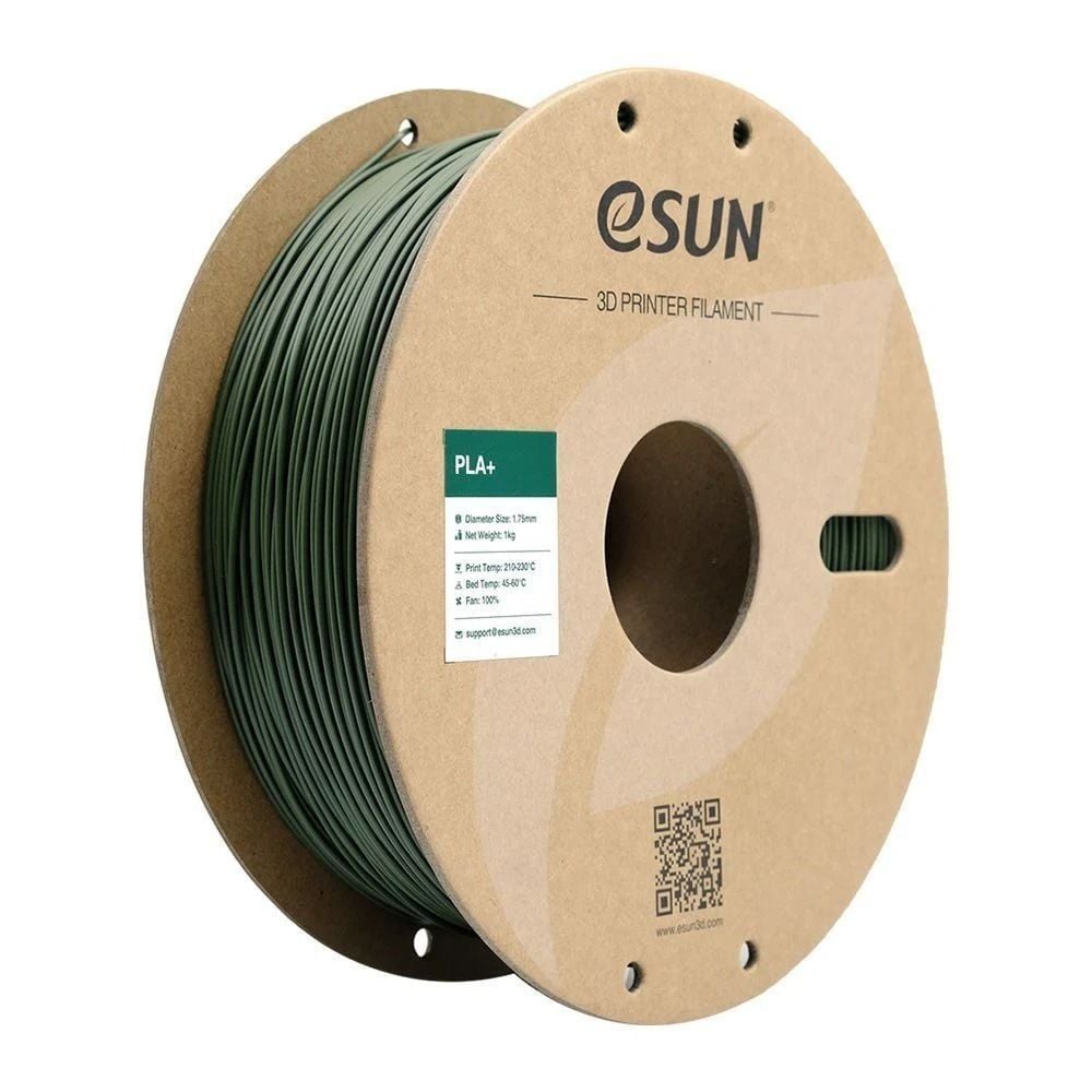Esun PLA+ Filament 1.75mm Zeytin Yeşili