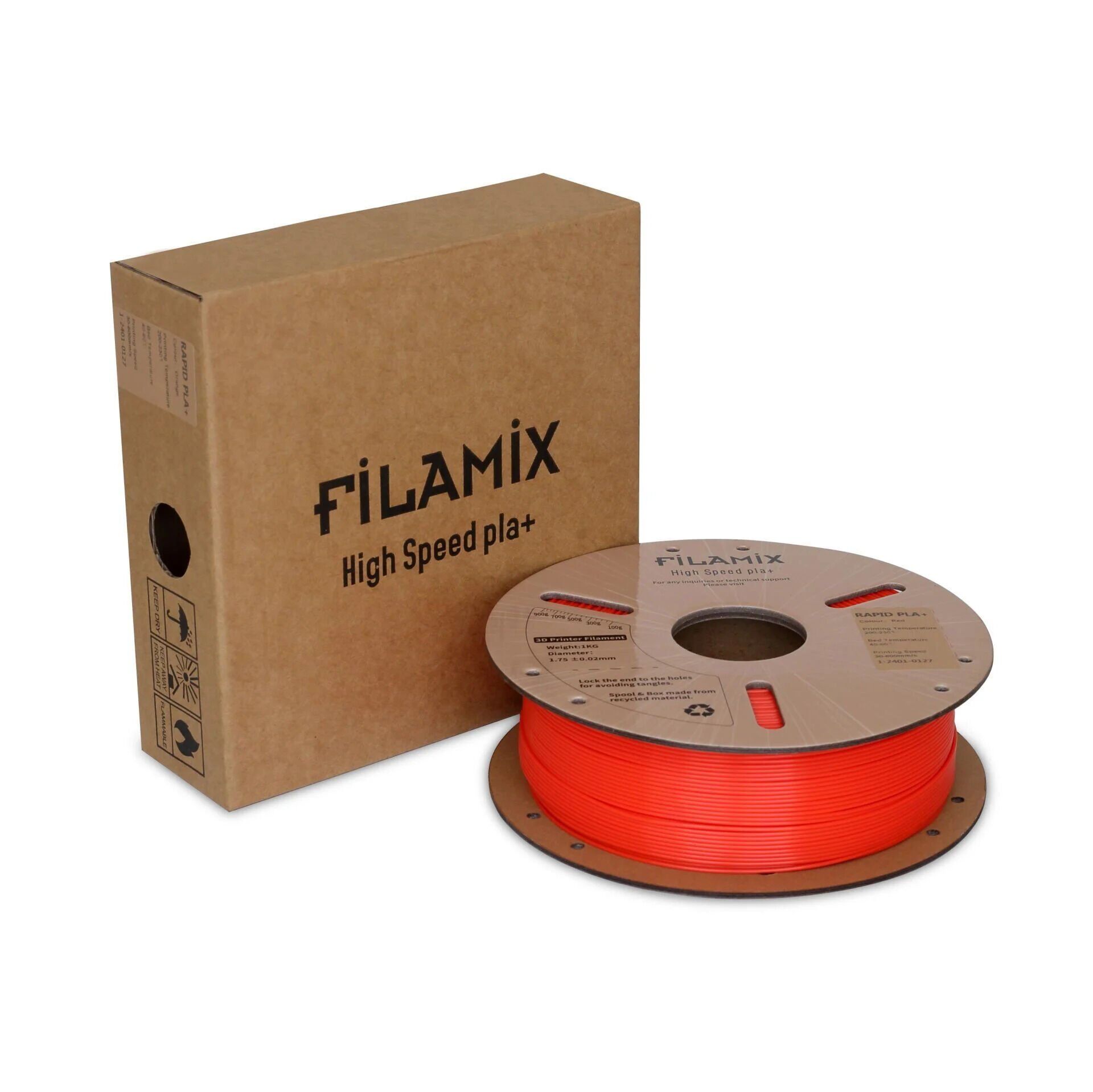 Filamix Kırmızı PLA Filament 1.75 mm 1000 Gr