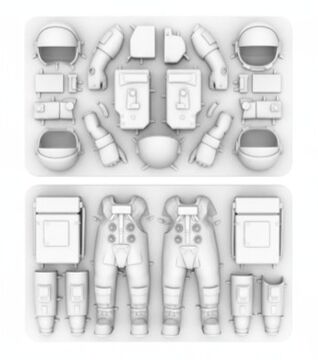 Apollo Astronot Kit Card - Eğitici Deney Seti