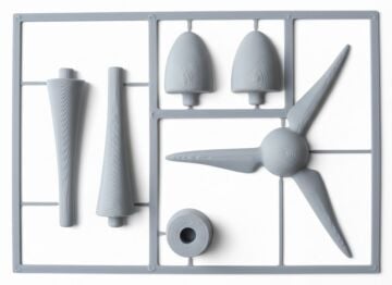 Rüzgar Türbini Kit Card - Eğitici Deney Seti 95 mm.
