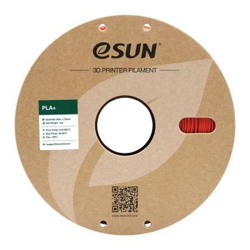 Esun PLA+ Kırmızı Filament 1.75 mm 1kg.