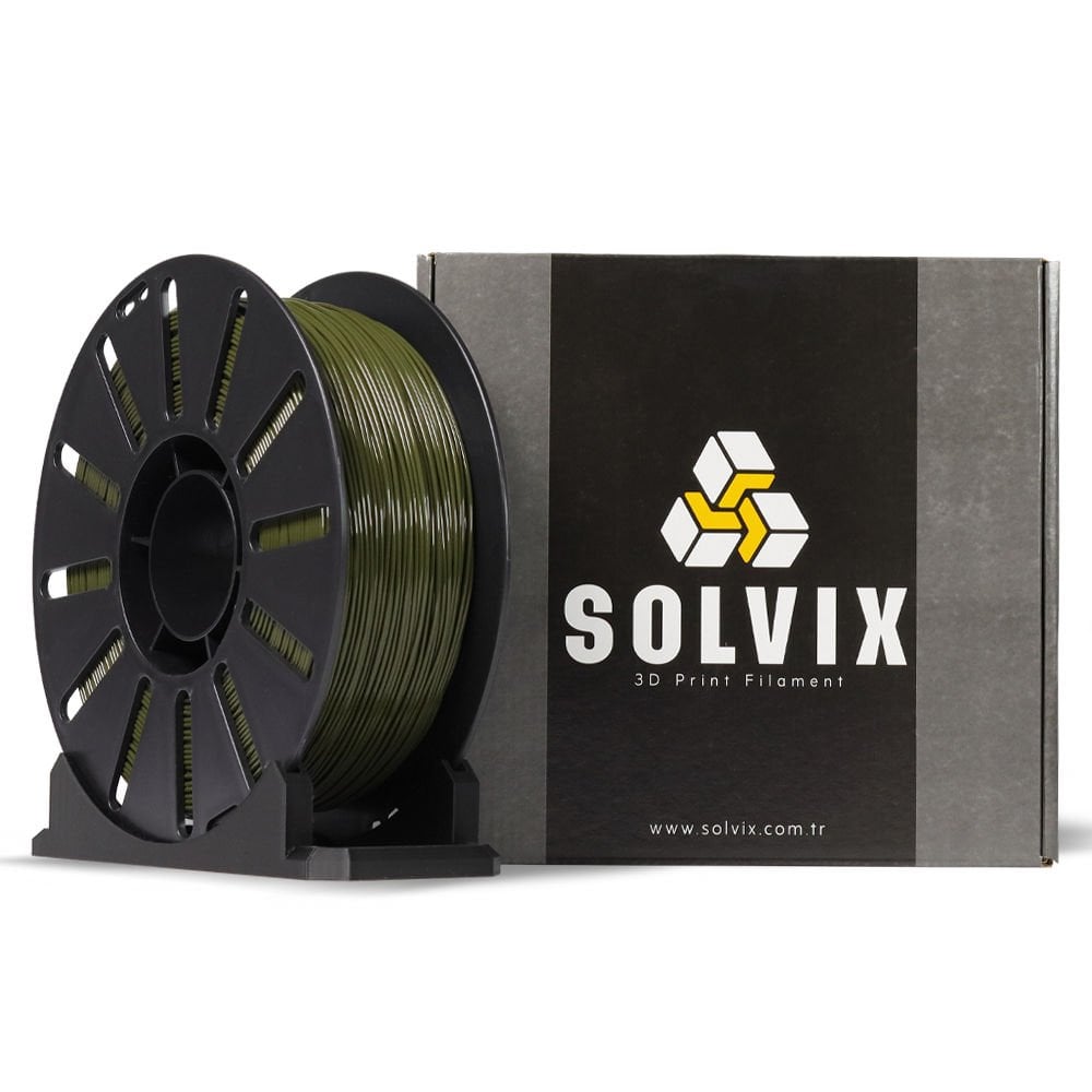 Solvix Haki Yeşil Pla Pha Filament 1.75mm 1kg