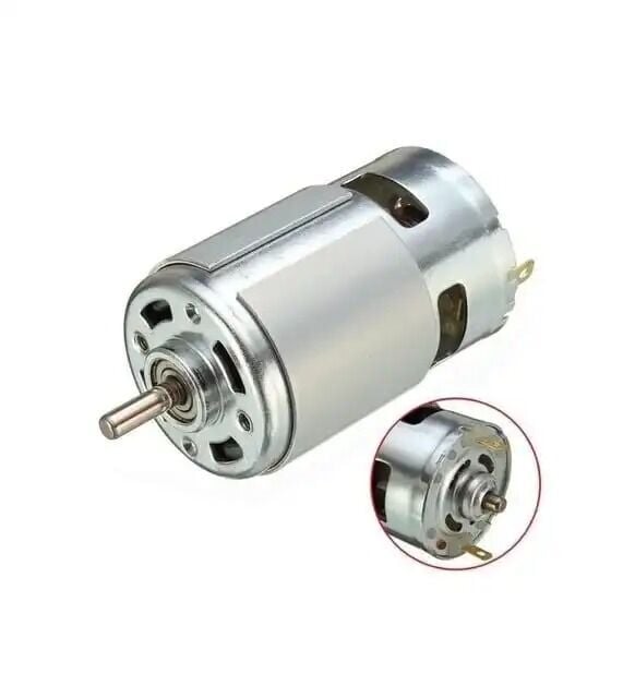 Rs775 Dc Motor Rulmanlı 12V 3000 Rpm Şarjlı Matkap Motoru