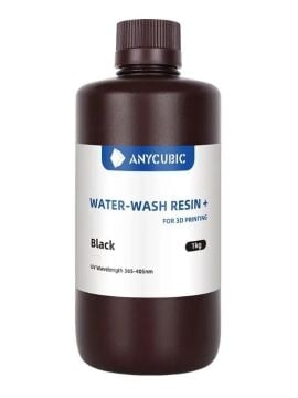 Anycubic Water Washable (Suda Yıkanabilir) UV Siyah Reçine 1Kg