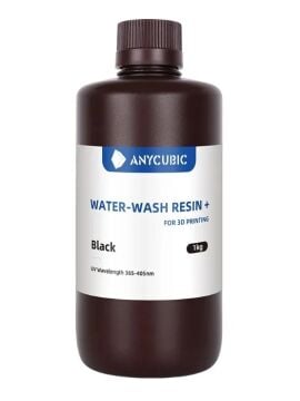 Anycubic Water Washable (Suda Yıkanabilir) UV Siyah Reçine 1Kg