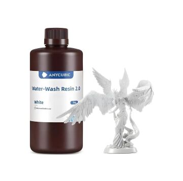 Anycubic Water Washable (Suda Yıkanabilir) Beyaz Reçine 1Kg