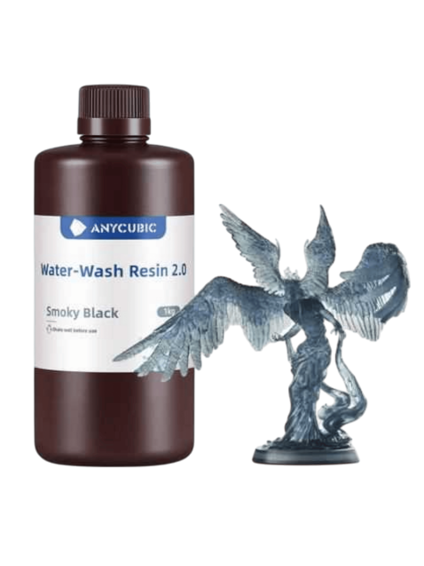 Anycubic Water Washable (Suda Yıkanabilir) UV Puslu Siyah Reçine 1Kg